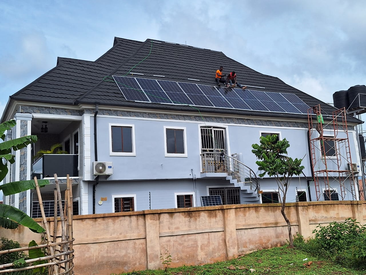 Solar Microgrid Installation